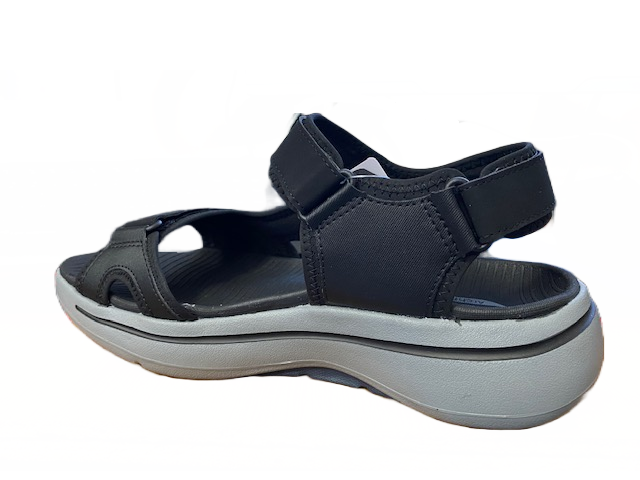 Skechers sandalo da uomo Go Walk Arch Fit Sandal Mission 229021/BKNV black-navy