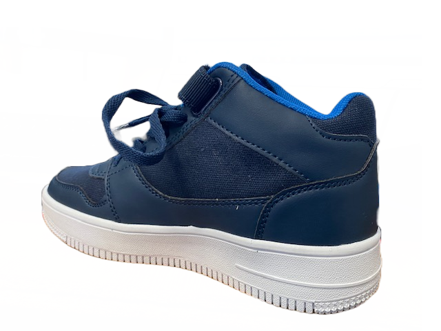 Champion boy's sneaker shoe in Mid Cut Rebound canvas S30813 S17 2192 blue