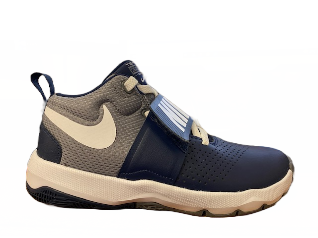 Nike junior bastek shoe Team Hustle 8 881941 401 midnight navy