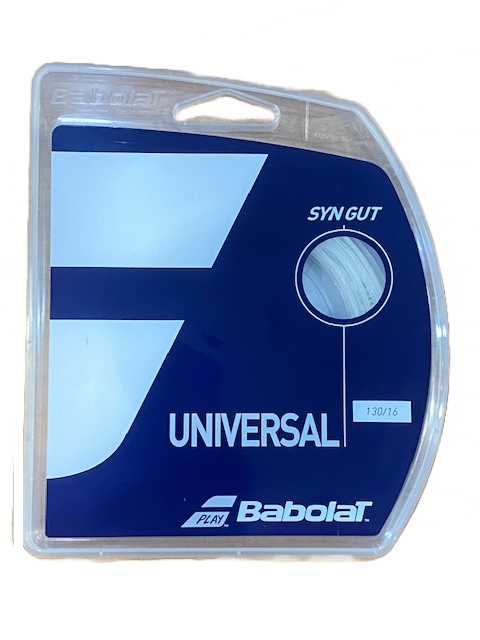 Babolat Synthetic Gut String Set for tennis racket 186341 211144 101VN diameter 1.30 length 12 meters