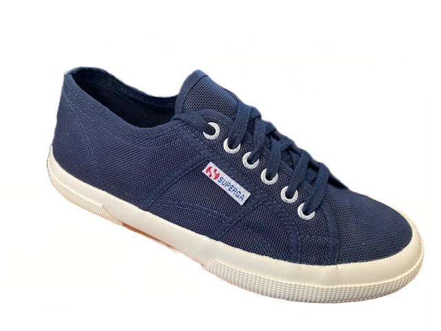 Superga scarpa sneakers da donna in tela 2750 Plus Cotu S003J70 933 blu