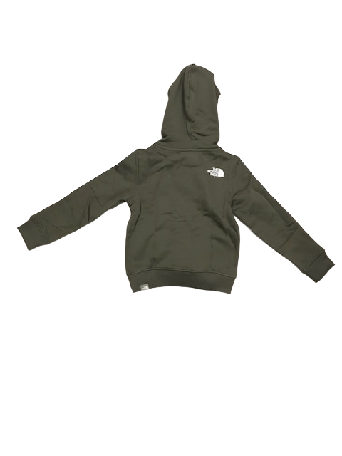 The North Face Felpa con cappuccio da ragazzi Teens Box NF0A7X5621L1 verde tortora