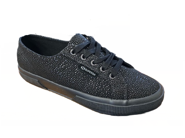 Superga 2750 synrazzaw sneakers in tela S00BFK0 913 total black