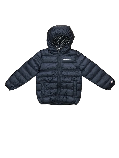 Champion Piumino con cappuccio unisex 306197 BS501 NNY navy