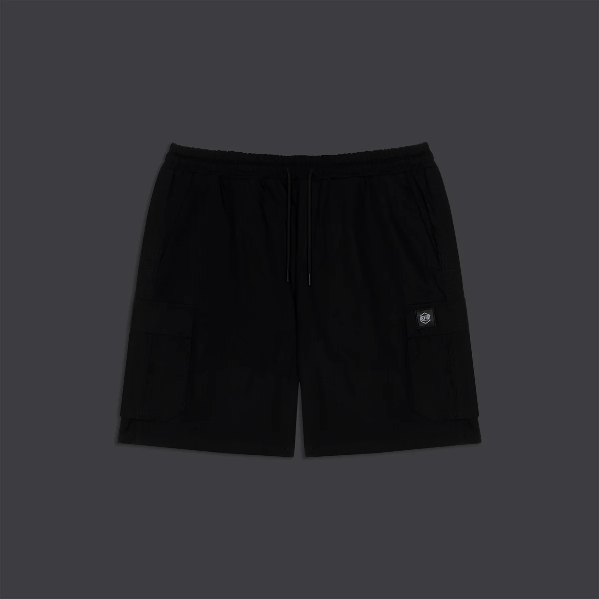 Dolly Noire Easyshort Ripstop Cotton Cargo Shorts pa901-qe-01 black