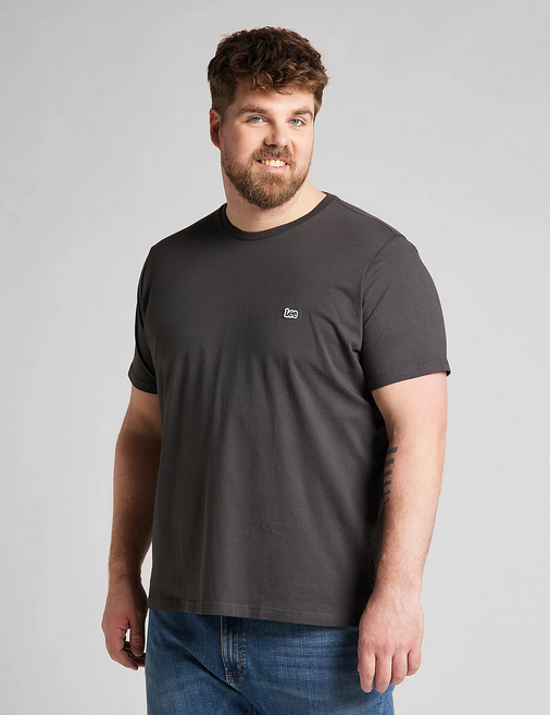 Lee SS Pacth Logo Tee short sleeve T-shirt L60UFQON washed black
