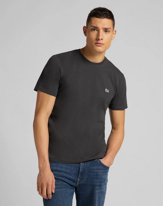 Lee SS Pacth Logo Tee short sleeve T-shirt L60UFQON washed black