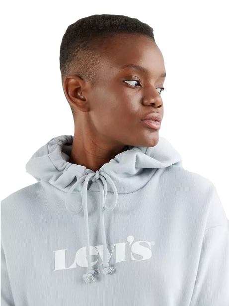 Levi's Felpa con cappuccio 184870007 pearl grey