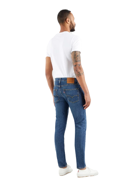 Levi's pantalone jeans da uomo 512 Slim Taper 288330850 blu medio