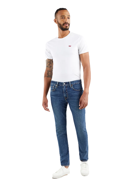 Levi's pantalone jeans da uomo 512 Slim Taper 288330850 blu medio