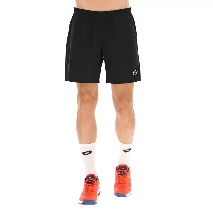 Lotto Pantaloncino sportivo in poliestere MSP Short 7 II 218940 1CL black