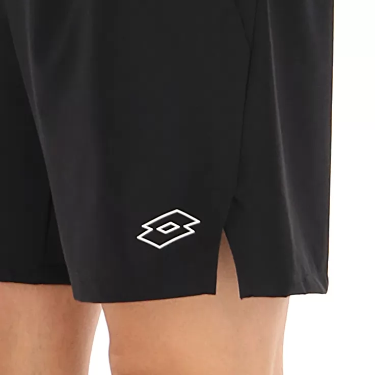 Lotto Pantaloncino sportivo in poliestere MSP Short 7 II 218940 1CL black