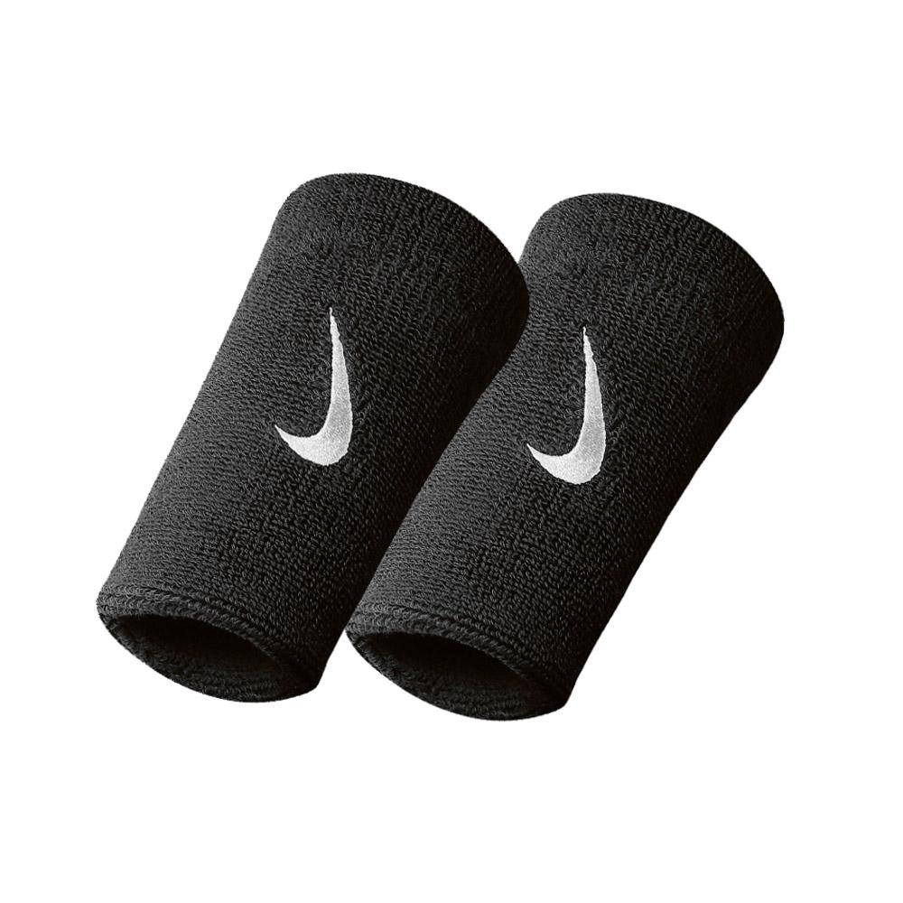 Nike Long sweatband Swoosh Wristbands NNN050100S 010 black
