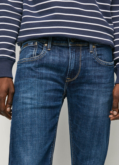 Pepe Jeans pantalone jeans da uomo Hatch vestibilità slim PM206322DM0 denim