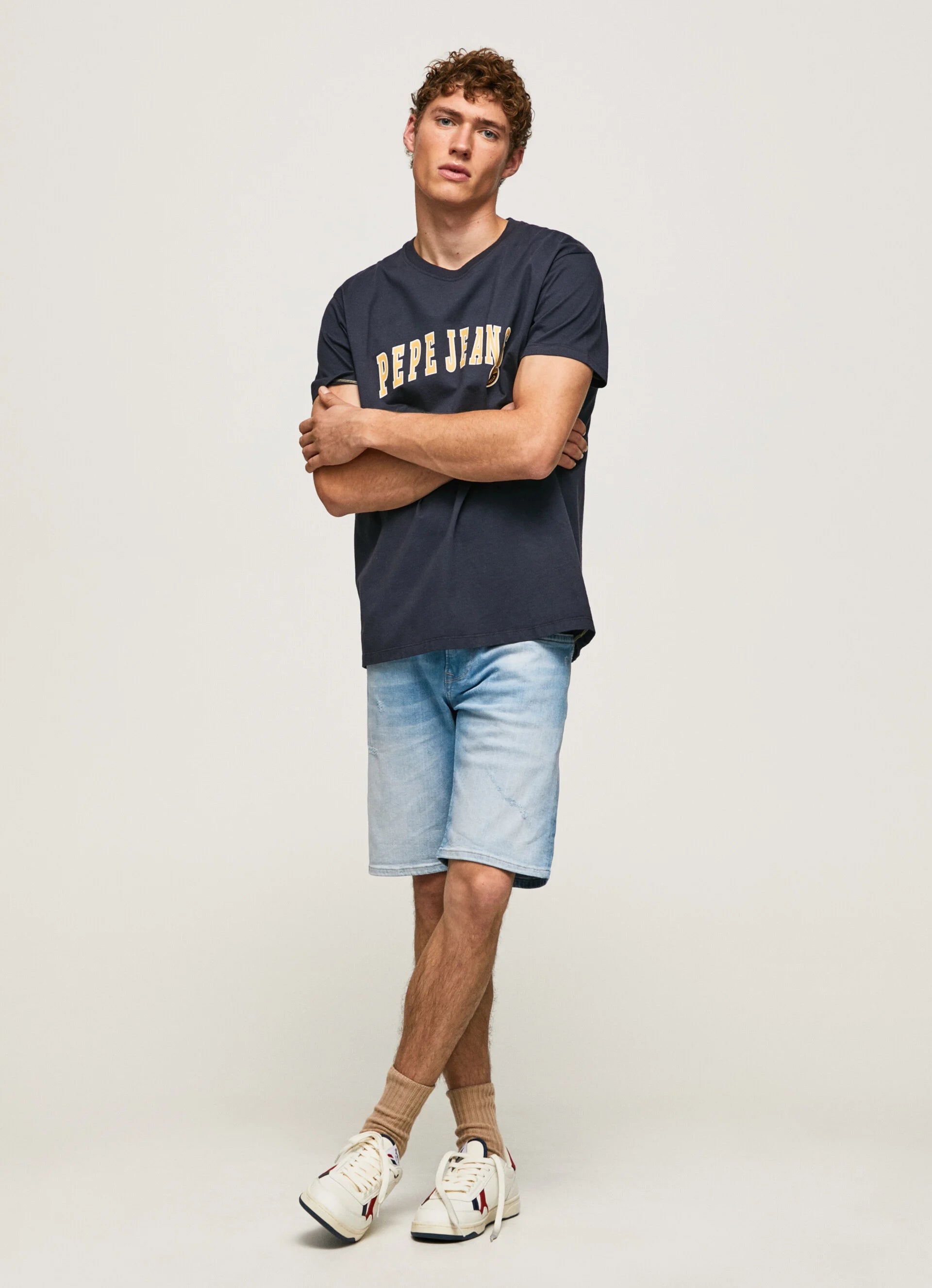 Pepe Jeans Bermuda in Slim Fit Hatch Jeans PM800937MI3 denim
