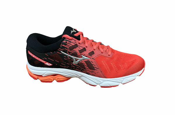 Mizuno women's running shoe Wave Ultra Ultima 12 J1GD211806 chili silver black