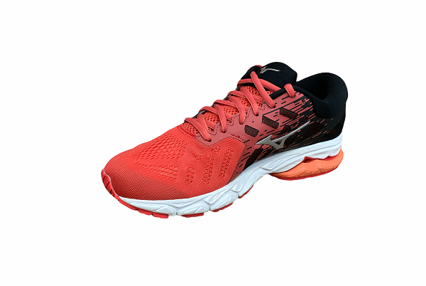 Mizuno women's running shoe Wave Ultra Ultima 12 J1GD211806 chili silver black