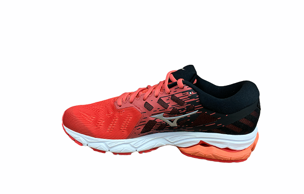 Mizuno women's running shoe Wave Ultra Ultima 12 J1GD211806 chili silver black