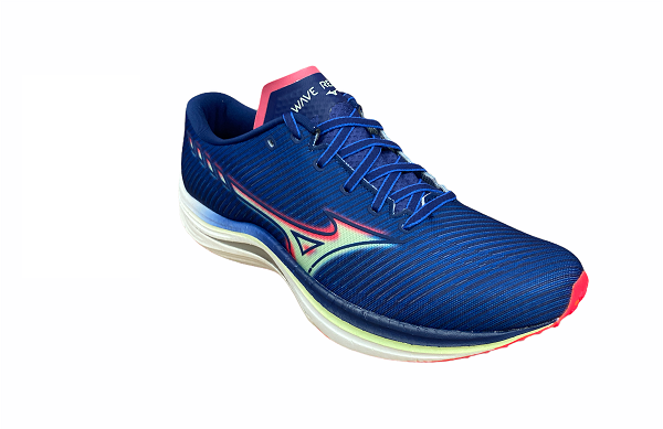 Mizuno men's running shoe Wave Rebellion J1GC211783 light blue-pink