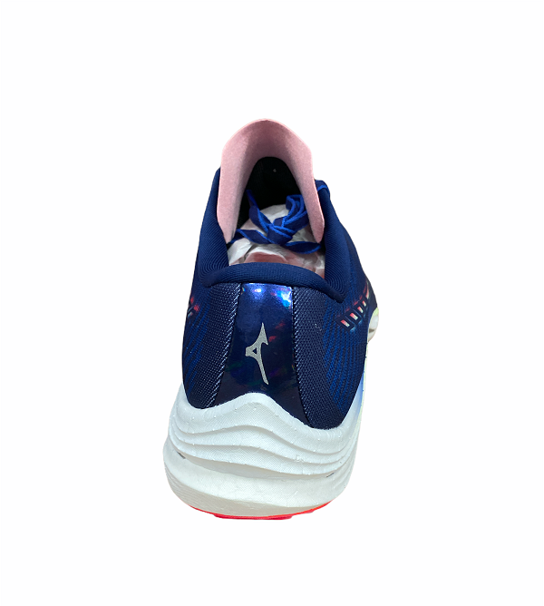 Mizuno men's running shoe Wave Rebellion J1GC211783 light blue-pink