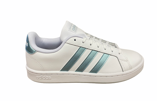 Adidas Grand Court H00698 white-vismetallic women's sneakers