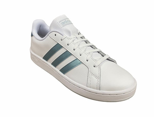 Adidas Grand Court H00698 white-vismetallic women's sneakers