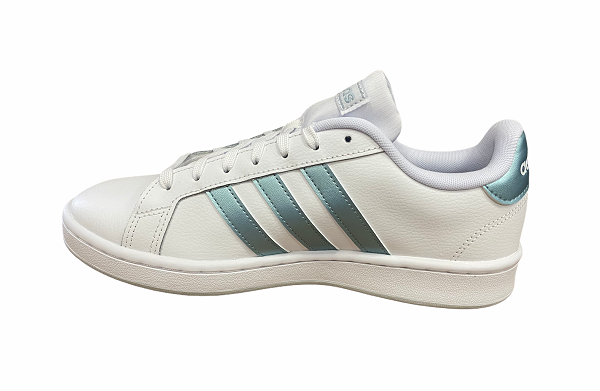 Adidas Grand Court H00698 white-vismetallic women's sneakers