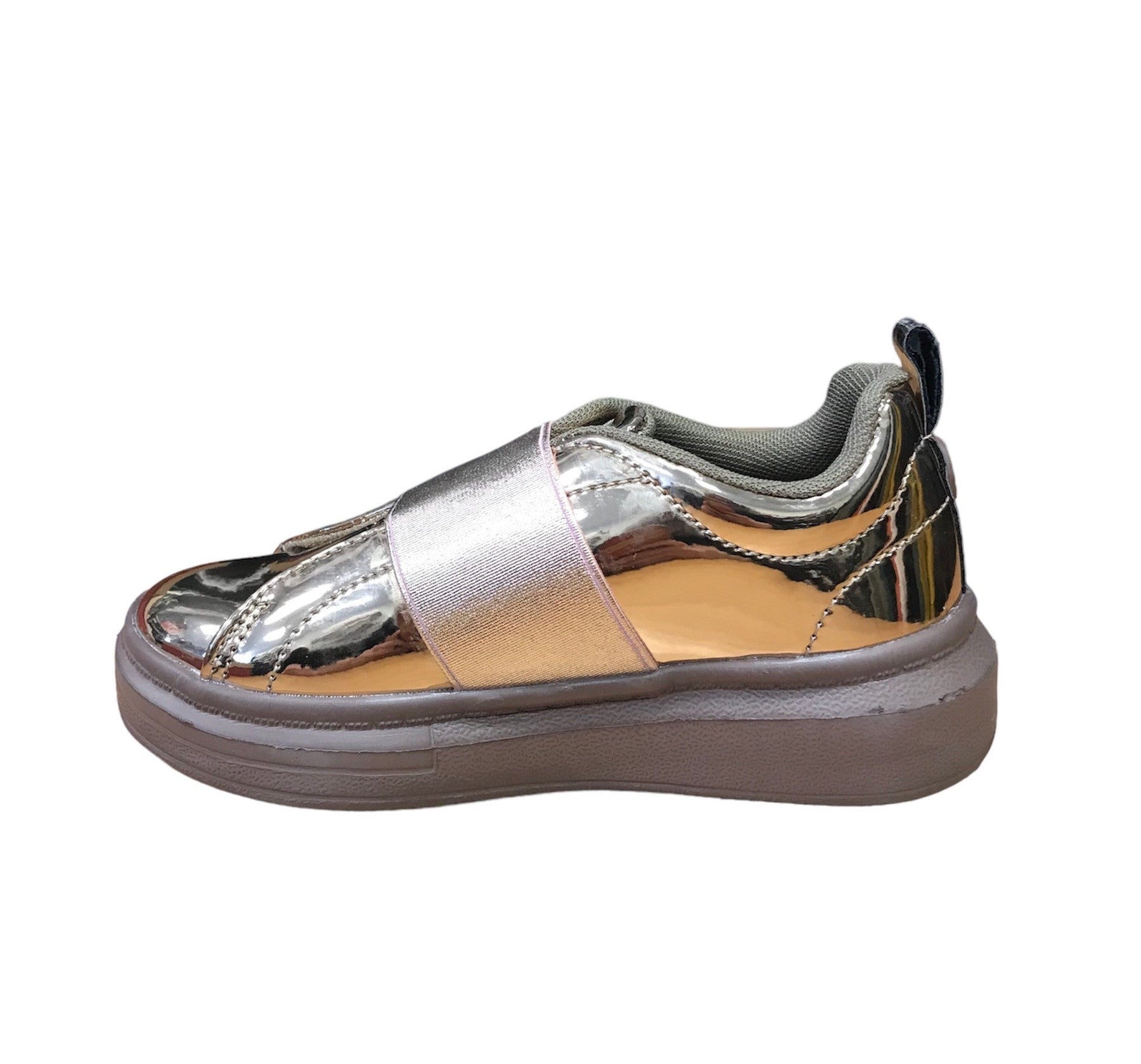Gioseppo scarpe da bambina slip-on effetto vernice 41884 cooper