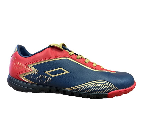 Lotto scarpa da calcetto da uomo Zhero Gravity IV 700 TF R0266 blu-rosso