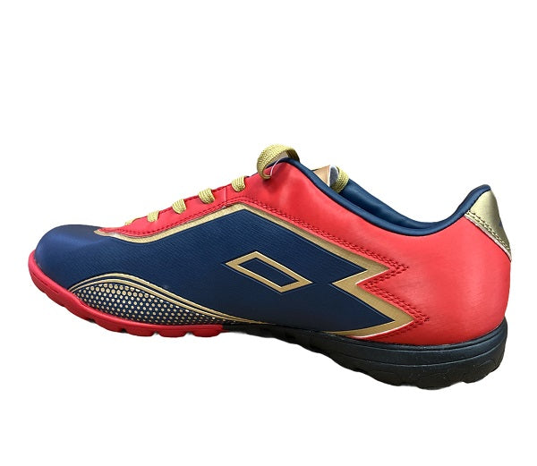 Lotto scarpa da calcetto da uomo Zhero Gravity IV 700 TF R0266 blu-rosso