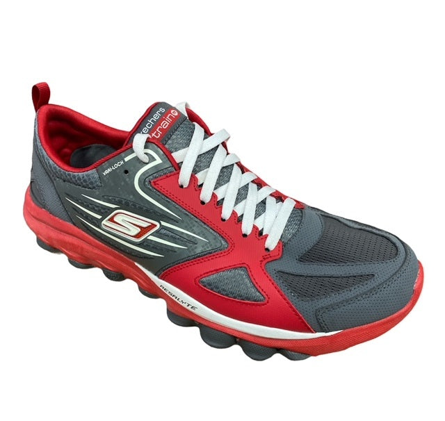 Skechers men's trainers Go Train 53503 CCRD red grey