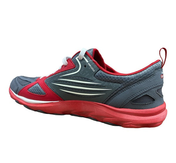Skechers men's trainers Go Train 53503 CCRD red grey