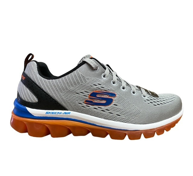 Skechers men's sports shoe Skech Air 2.0 Zero Gravity 51472 LGOR grey-orange