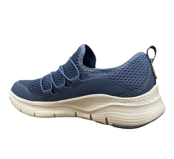 Skechers women's sneakers shoe Arch Fit Lucky Thoughts 149056 NVY blue