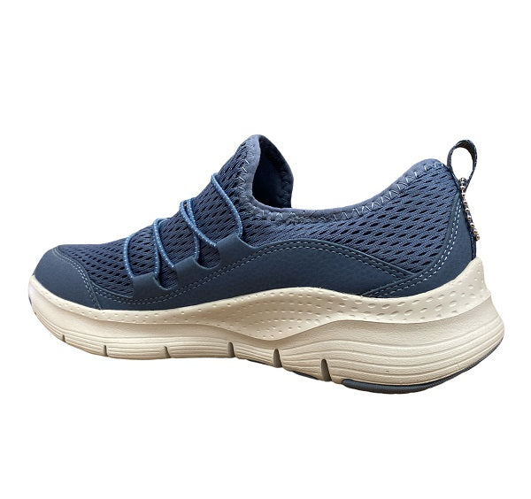 Skechers women's sneakers shoe Arch Fit Lucky Thoughts 149056 NVY blue