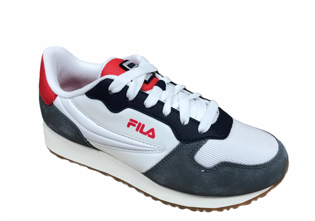 Fila boys' sneakers Retroque Jr 1011420.92B white-navy-red
