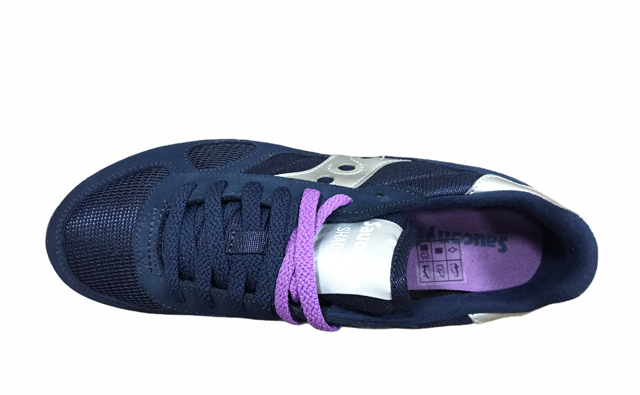 Saucony Original women's sneakers shoe Shadow S1108-797 blue-purple