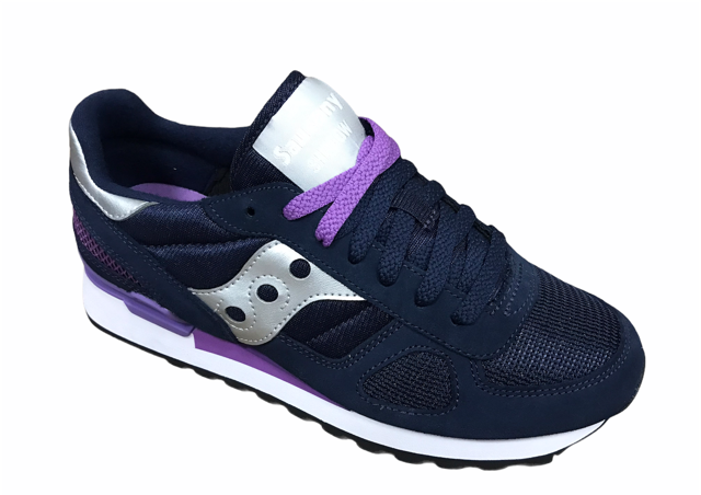 Saucony Original women's sneakers shoe Shadow S1108-797 blue-purple
