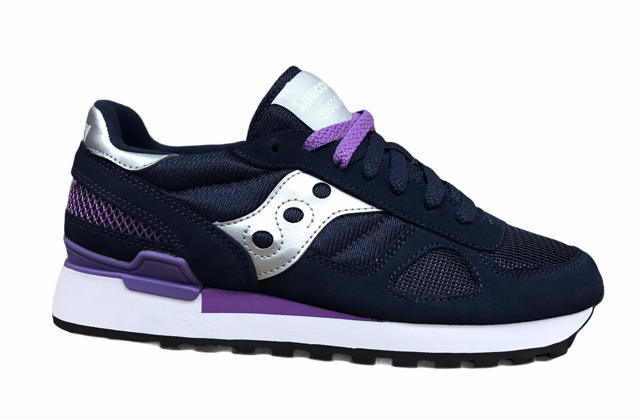 Saucony Original women's sneakers shoe Shadow S1108-797 blue-purple