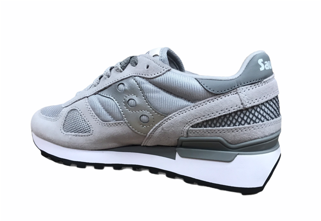 Saucony Original women's sneakers shoe Shadow S1108-803 silver grey