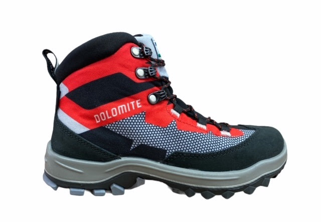 Dolomite boys' trekking boot Steinbock WT GTX 282783 PGFR grey-red