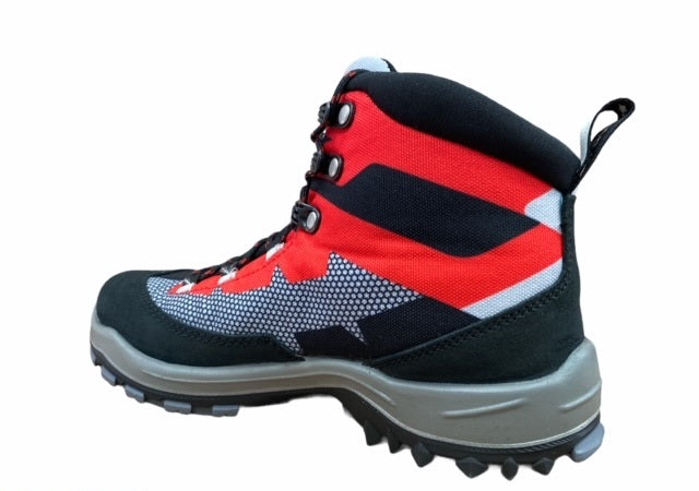 Dolomite boys' trekking boot Steinbock WT GTX 282783 PGFR grey-red