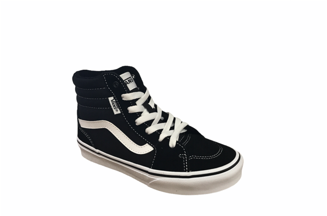 Vans scarpa sneakers da ragazzi Filmore HI VN0A5HZDIJU1 nero bianco