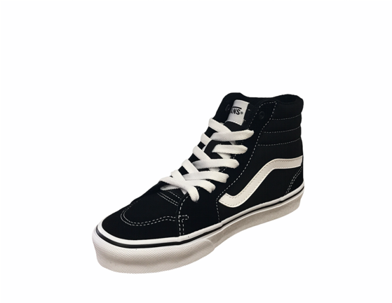 Vans scarpa sneakers da ragazzi Filmore HI VN0A5HZDIJU1 nero bianco
