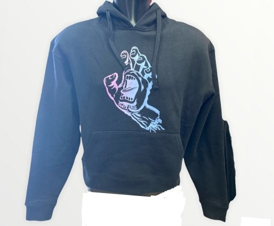 Santa Cruz Outline Fade Hand hoodie black
