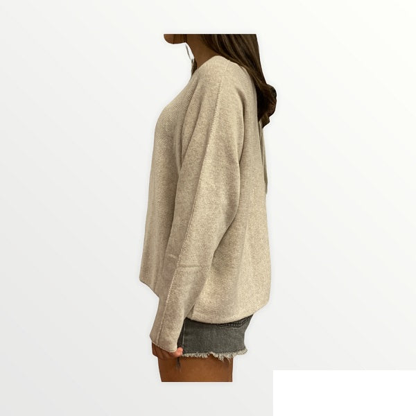 Trez Maglia donna Makeda-LCP M44592 551 beige