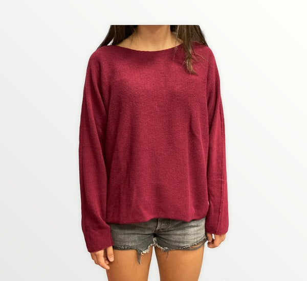 Trez Maglia donna Makeda-LCP M44592 553 rubino