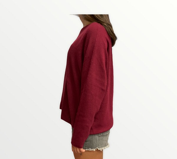 Trez Maglia donna Makeda-LCP M44592 553 rubino