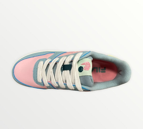 Fila scarpa sneakers da ragazza FXVentuno Low 1011351.52P pesca rosa-celeste