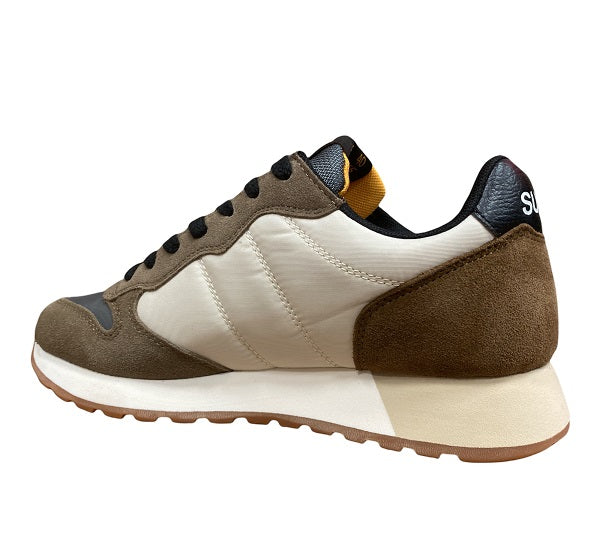 Sun68 men's sneakers shoe Jaki Colors Z41112 3177 cream white-dark beige